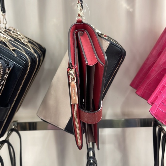 Kate Spade Staci Phone Wallet Wristlet 
Red Currant - Picture 2 of 16